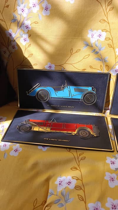 vintage car plaques