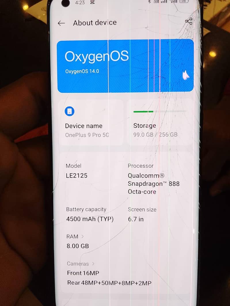 One Plus 9 Pro 6