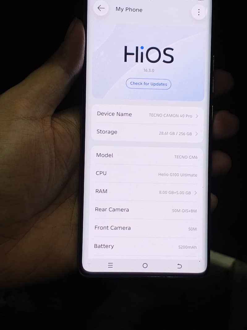 Tecno CAMON 40 Pro 4