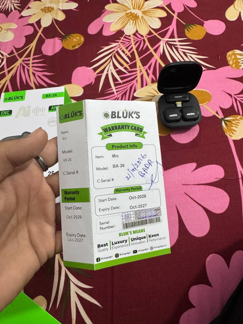 Bluks mics 22