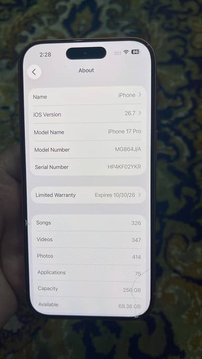 Apple iPhone 17 Pro