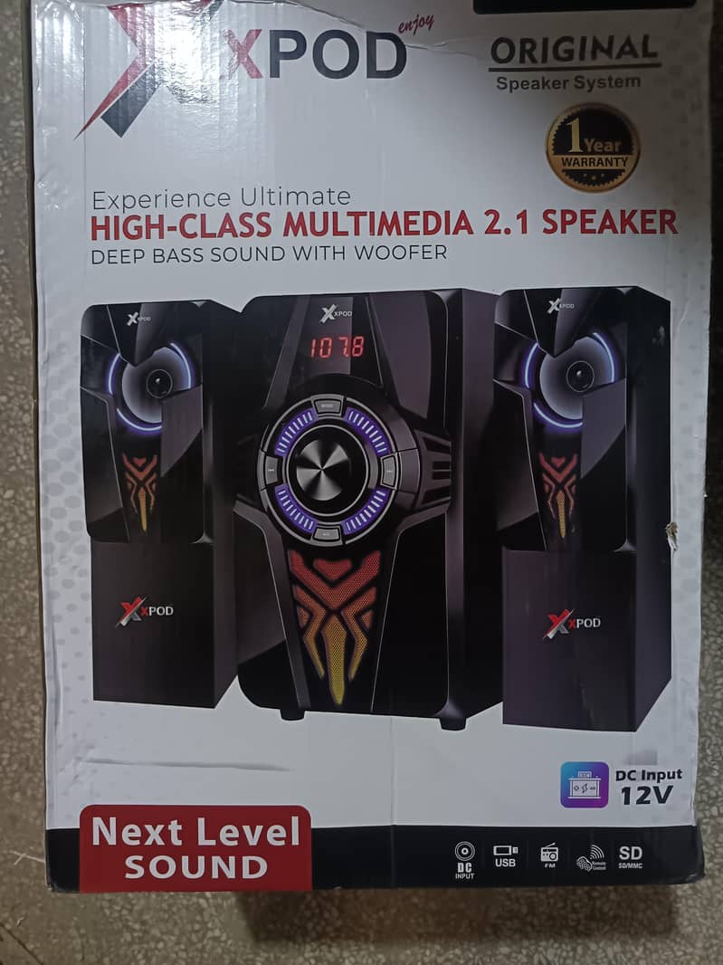 Audionic original speaker with Bluetooth 0