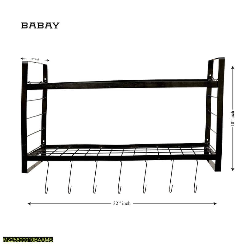 Babay Kitchen Rack 2