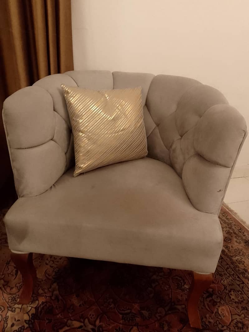 Gray sofa set 2