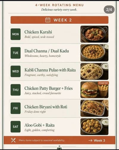 Dilevery food items