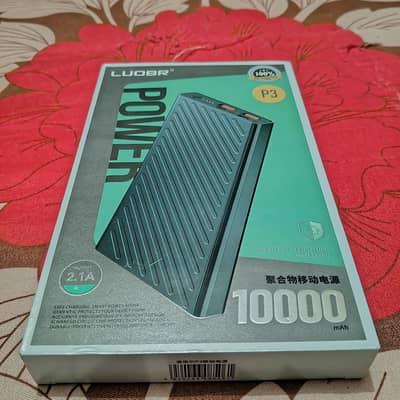 LUOBR P3 10000mAh Power Bank – Excellent Condition – Rs. 2,500