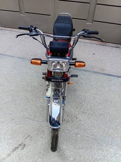 honda cd 70 full fresh condition in invoice every thing by hand