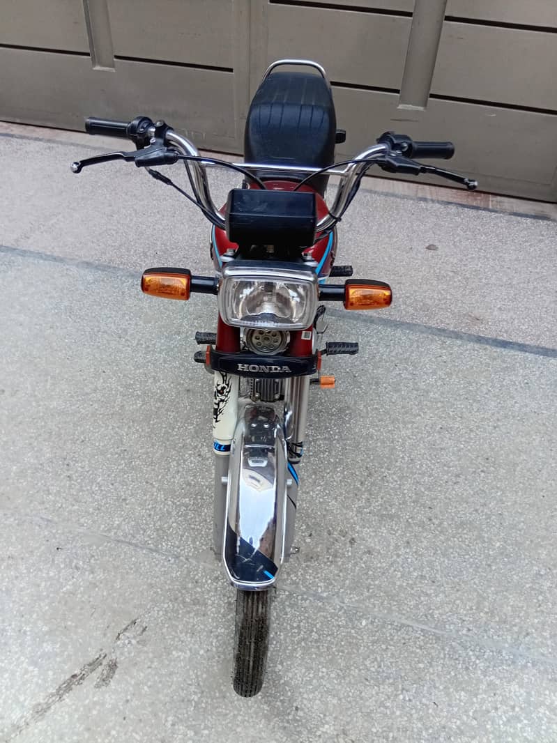 honda cd 70 full fresh condition in invoice every thing by hand ...