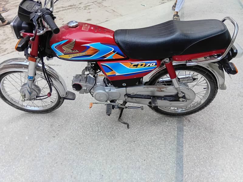 honda cd 70 full fresh condition in invoice every thing by hand ...