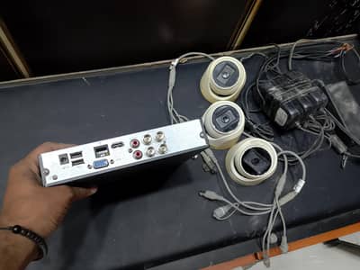 CCTV Camera System Complete Set with DVR