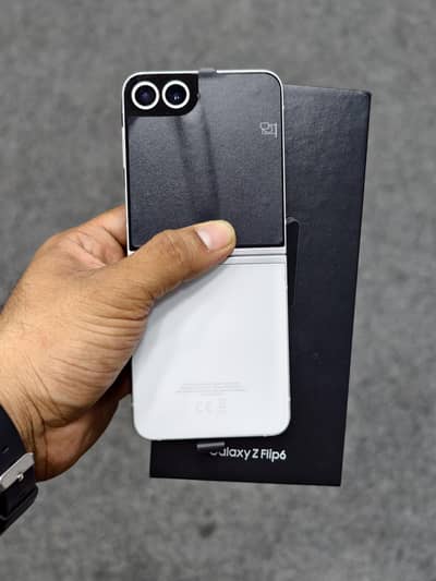 Samsung Z Flip 6 Official PTA Approved White Color