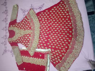 3 PC Set Lahnga For Sale 1 Time Use
