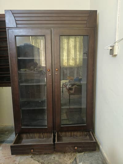 Aoa AK adad wood almari bartan