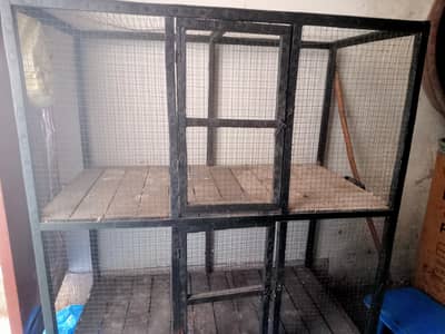 Wood cage for urgent sale
