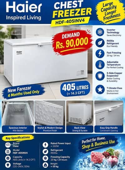 Haier inverter 405 / 90k