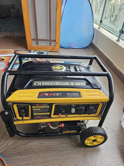 airmac 5kva ganretor good condition petrol or ges dono pe on hy