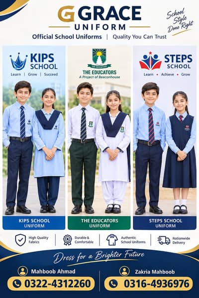 G Grace Uniform – Official School Uniforms | Quality You Can Trust
