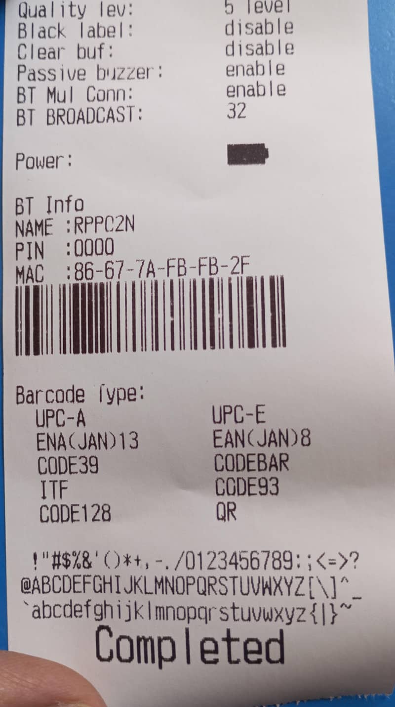Thermal Printer 58mm 1