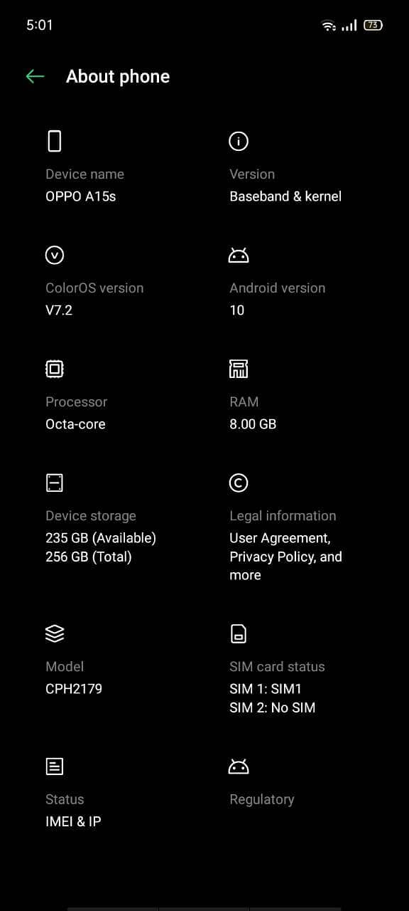 OPPO A5s 0