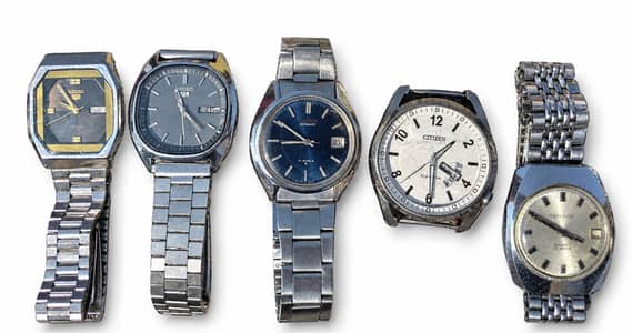 original watches( Seiko and citizen)