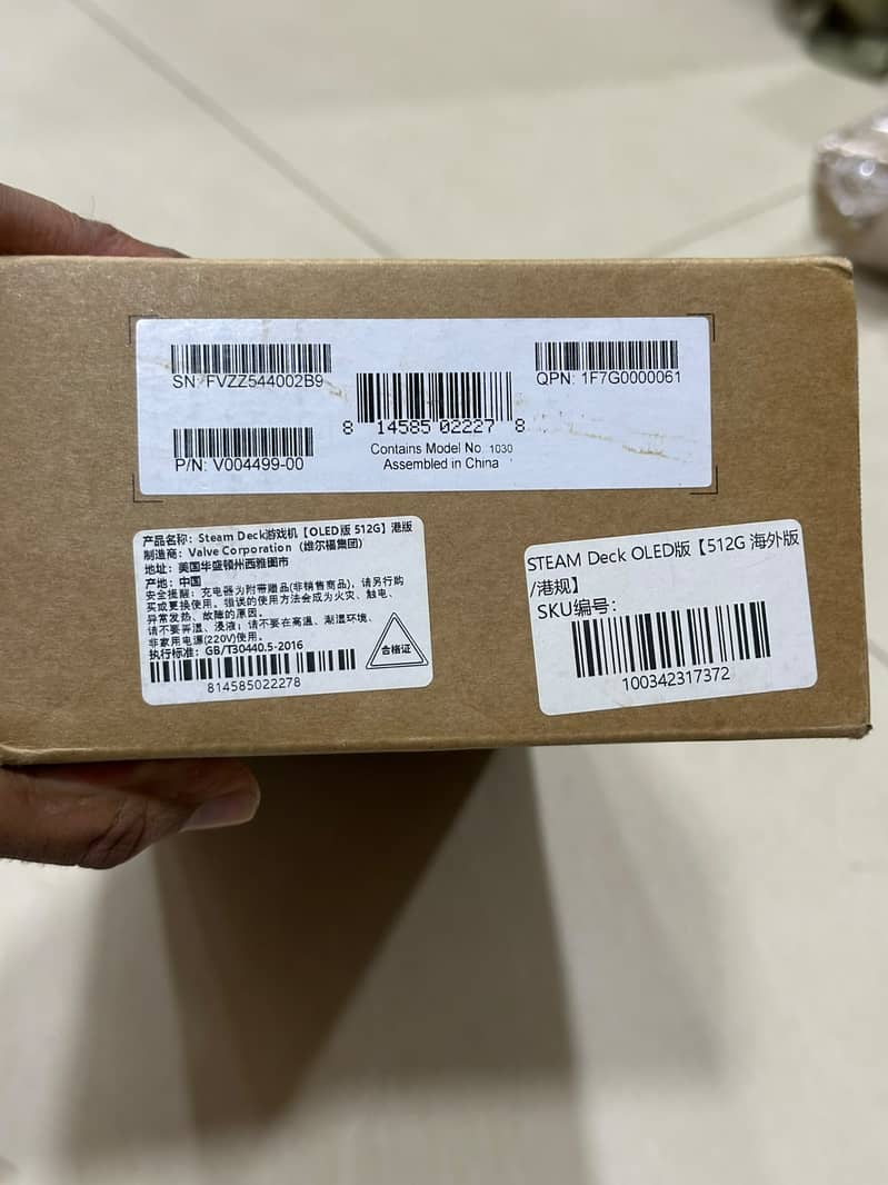 Steam Deck OLED 512GB HK Version - Box Open, 1 Day Used - Gaming ...