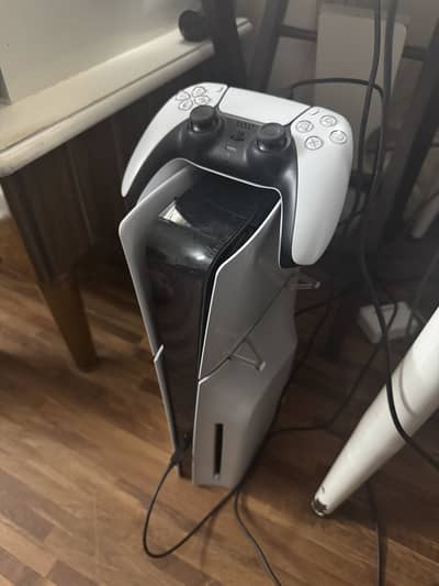 PlayStation 5 (PS5) Slim Disk edition - Box, controller & cables