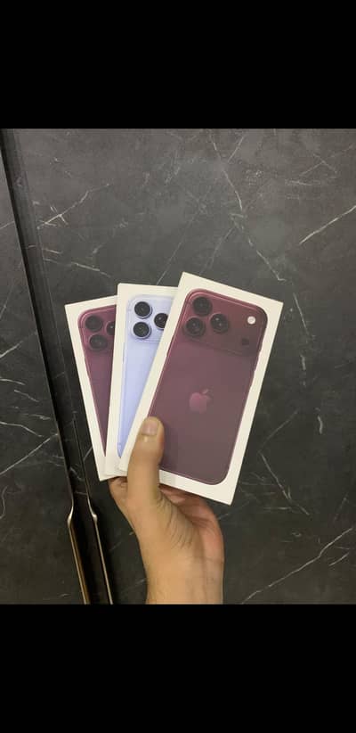 Apple iPhone 18 Pro jv 256gb non active box pack available