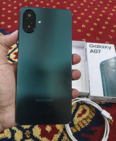 Samsung A07 4/64gb With Complete Box