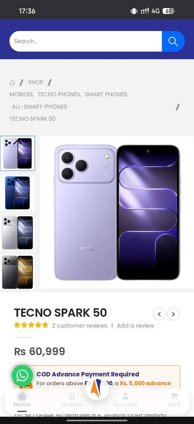Tecno Spark 50