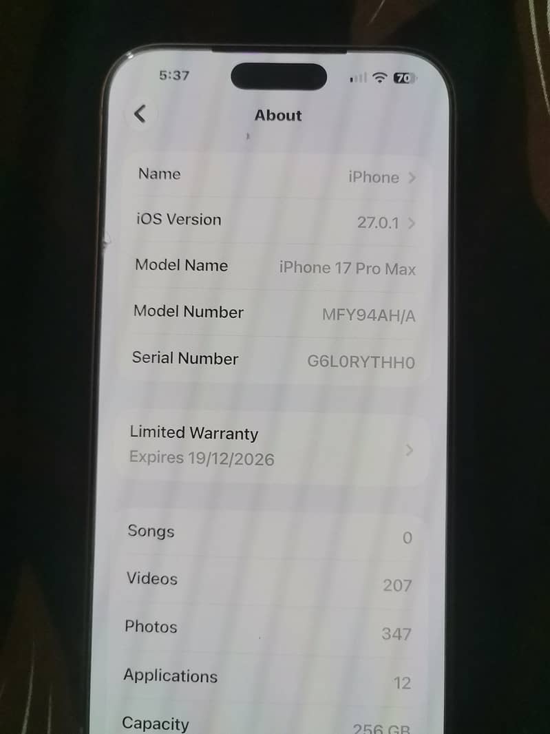Apple iPhone 17 Pro Max 5