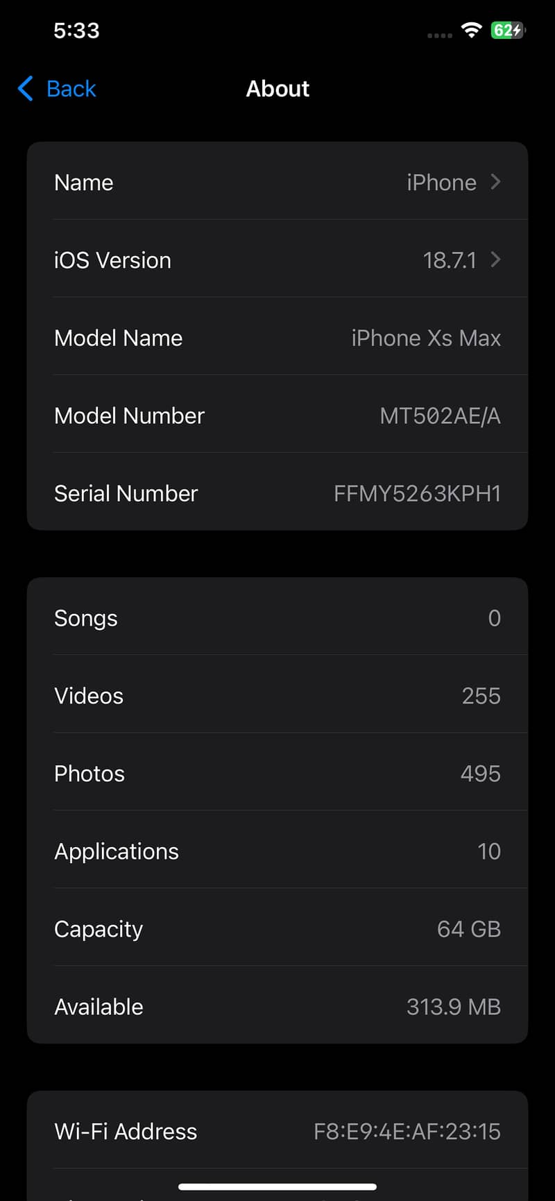 Apple iPhone XS Max 1