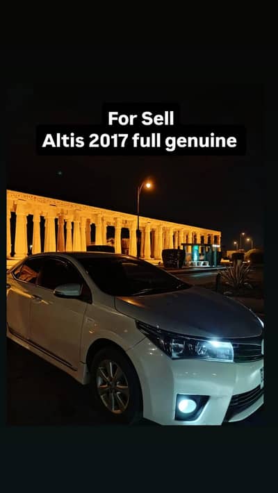 Toyota Corolla Altis 2017 Full Genuine