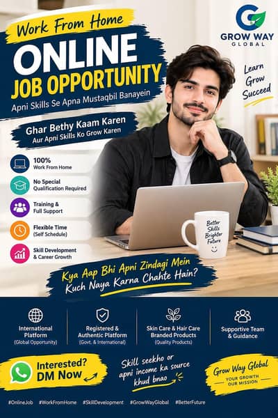 online work available for males and females