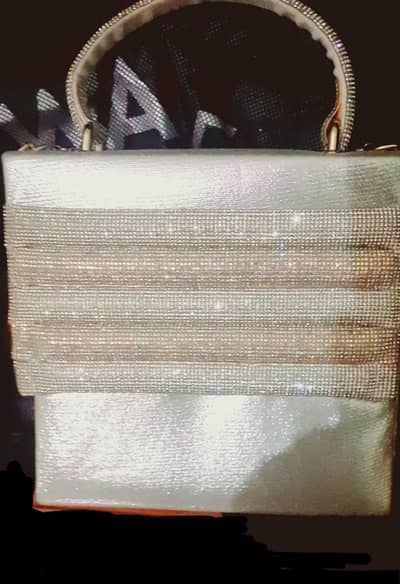 40000 full bridal dress matching bag and shoes  with 10000 discount