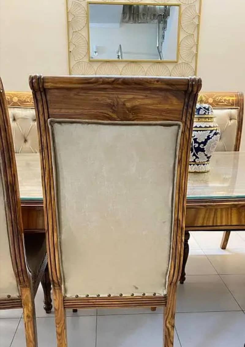 Dining table with Eight chairs 2