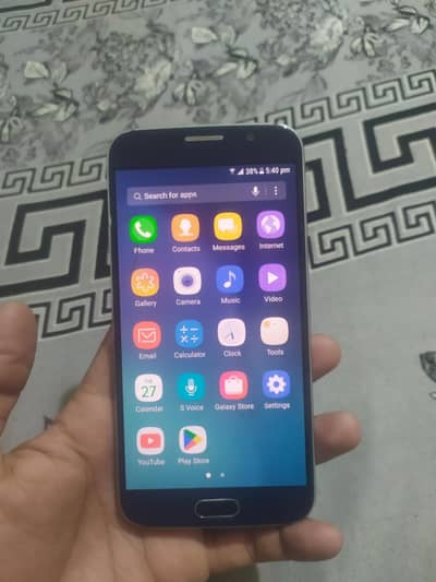 Samsung Mobile S6 home botten fingerprint