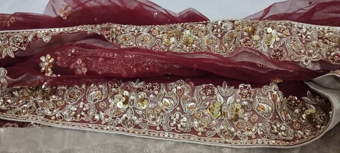 Bridal lehenga for sales one time used