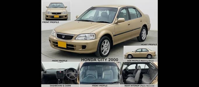 Honda City 2000 model petrol and LPG