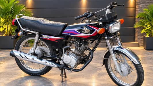 Honda CG 125 model 2017 Karachi number