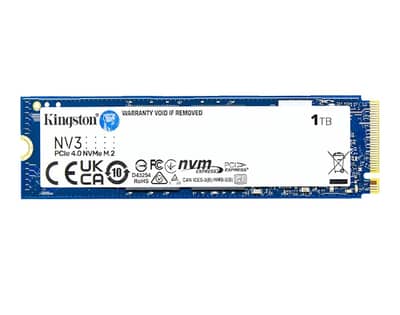 Kingston NV3 NVMe PCIe 4.0 Internal SSD 1TB M. 2 2280-SNV3S/1000G