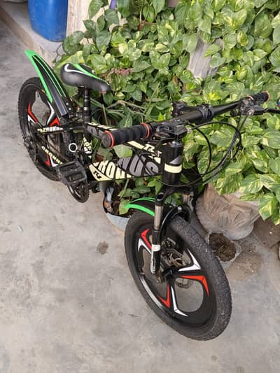 Aly Wheels imported cycle with historic suspensions and disk brakes