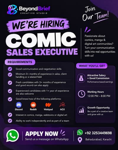Hiring Sales Executive
