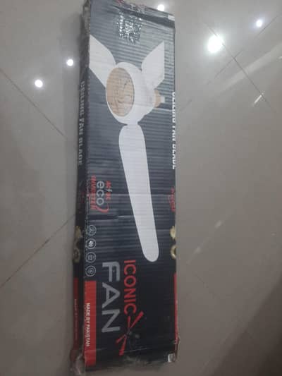 iconic fan hai new hai 3 month use hoa wa hai  12 watt hai