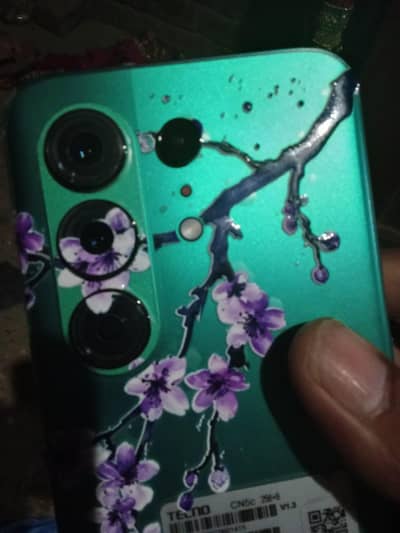 Tecno camon 50 pro just box open for sale 10 day use