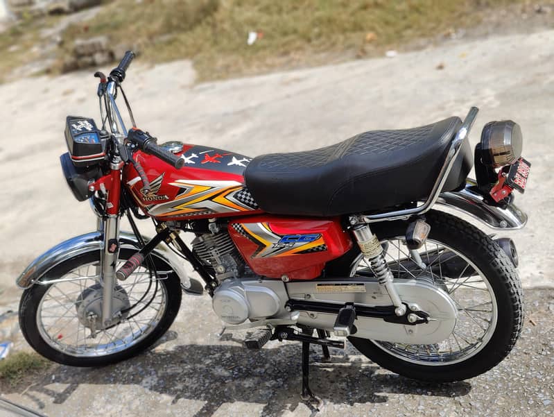 Honda 125 zero meter condition 0
