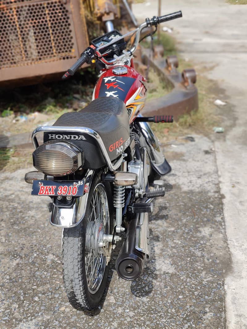 Honda 125 zero meter condition 2