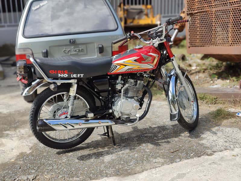 Honda 125 zero meter condition 3