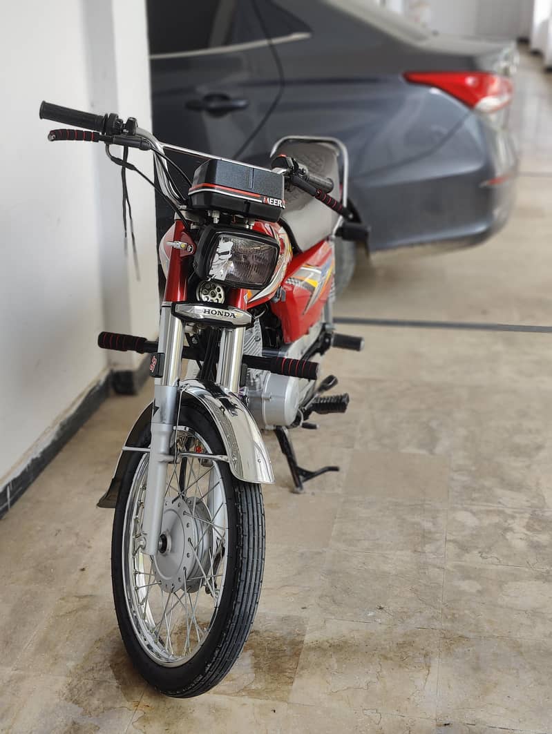 Honda 125 zero meter condition 8