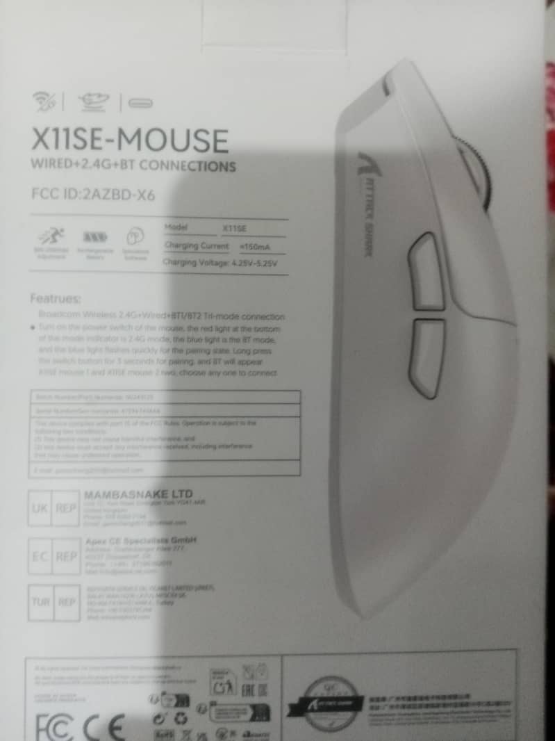 Attack Shark X11Se Wireless Mouse 4