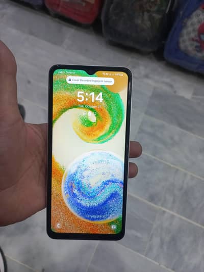 Samsung Mobile A04s 4 128 with box exchange possible no open no repair